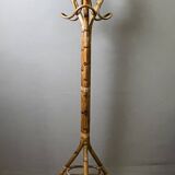 Bamboo coat rack