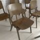 Thonet - Ensemble de chaises de salle à manger (6 pièces) - Contreplaqué de hêtre teinté