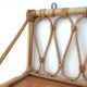 Rattan shelf from the 1960