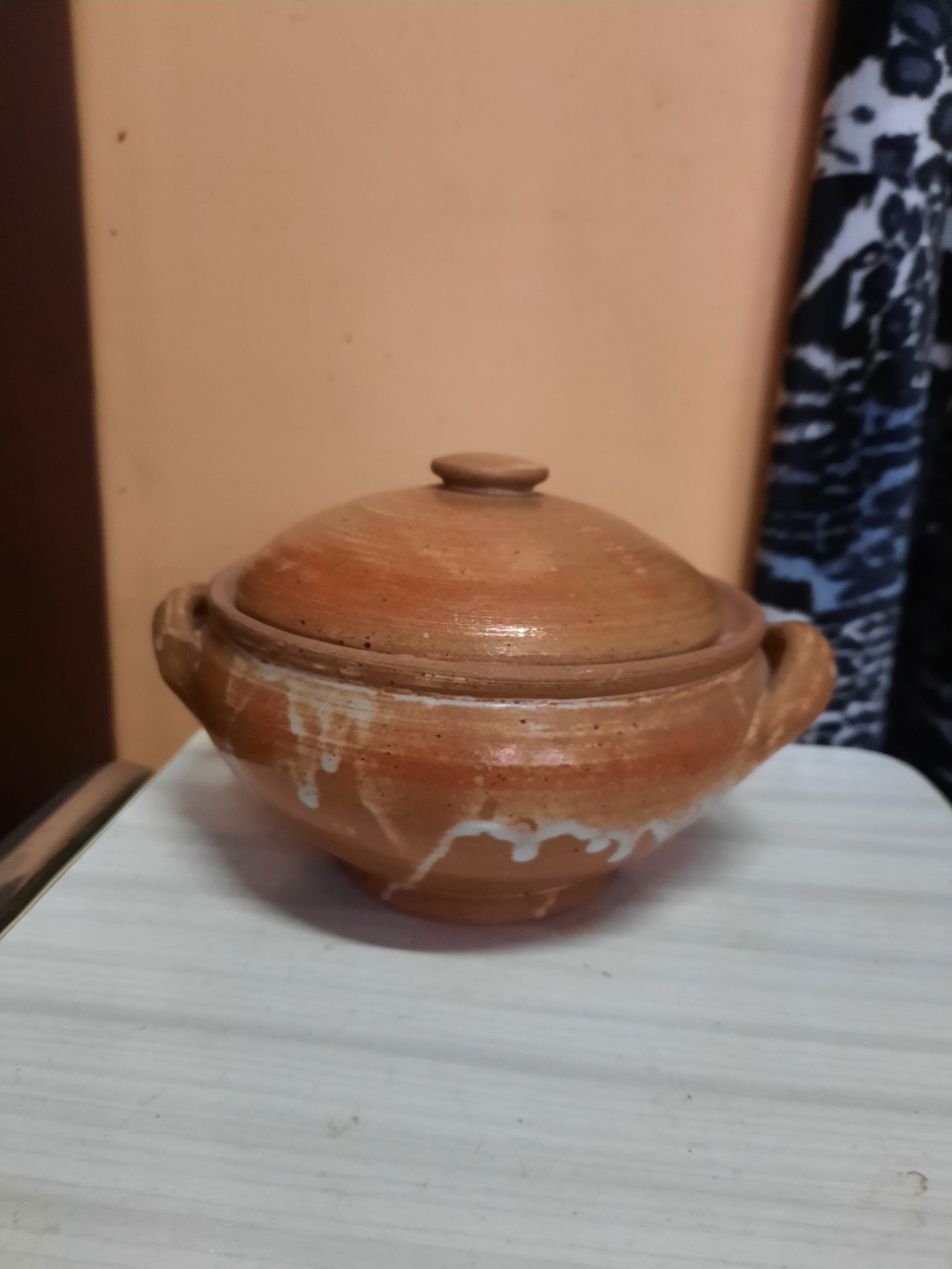 Vintage stoneware pot