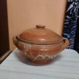 Pot en grès vintage