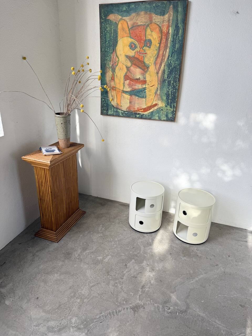 Castelli bedside tables for Kartell