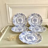 Dessert plates Honorine Arcopal 1980