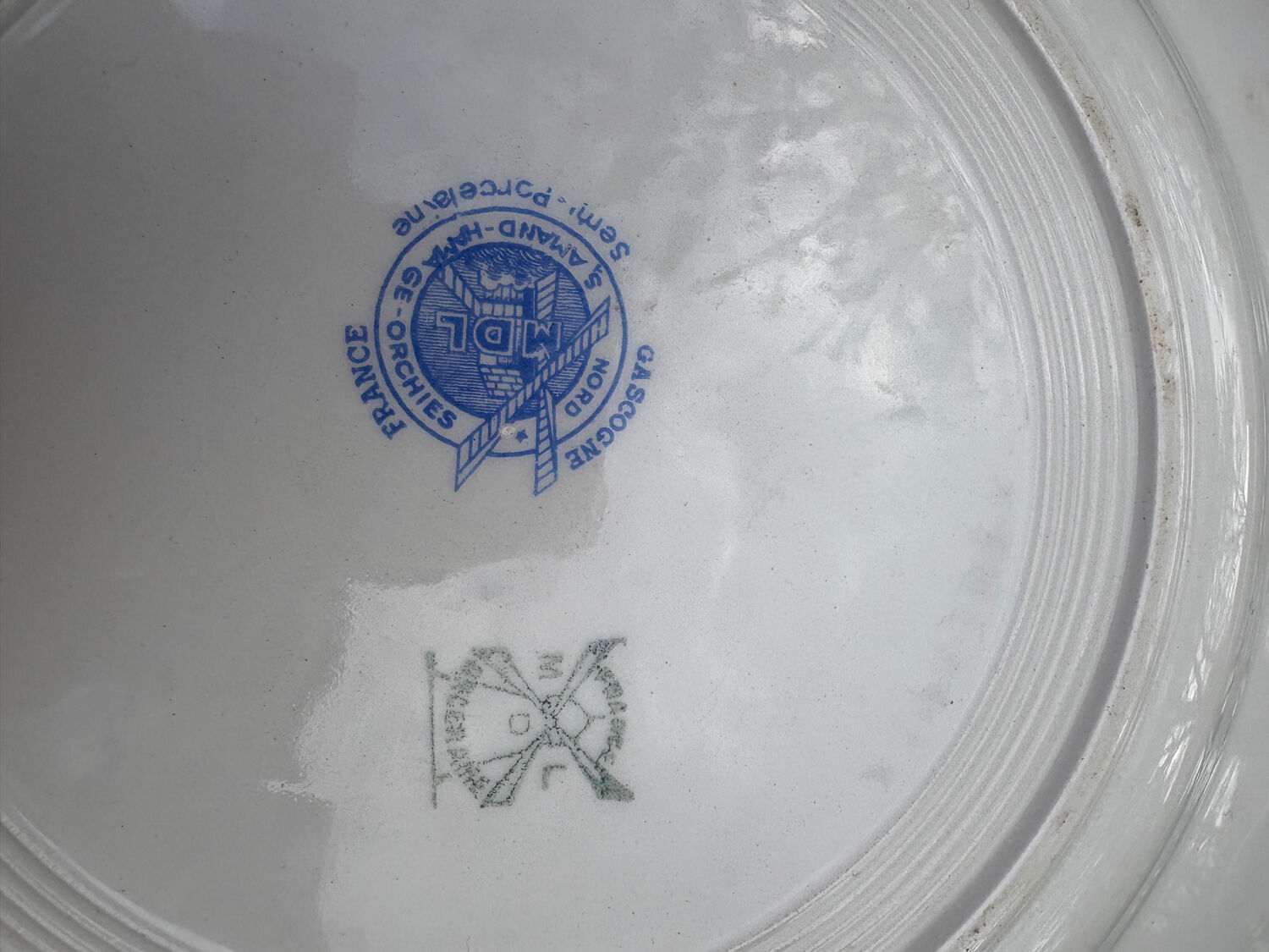 Plate dish St Amand-Hamage & Orchies