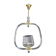 Charming Murano Glass Art Deco Pendant Chandelier by Ercole Barovier, 1940s