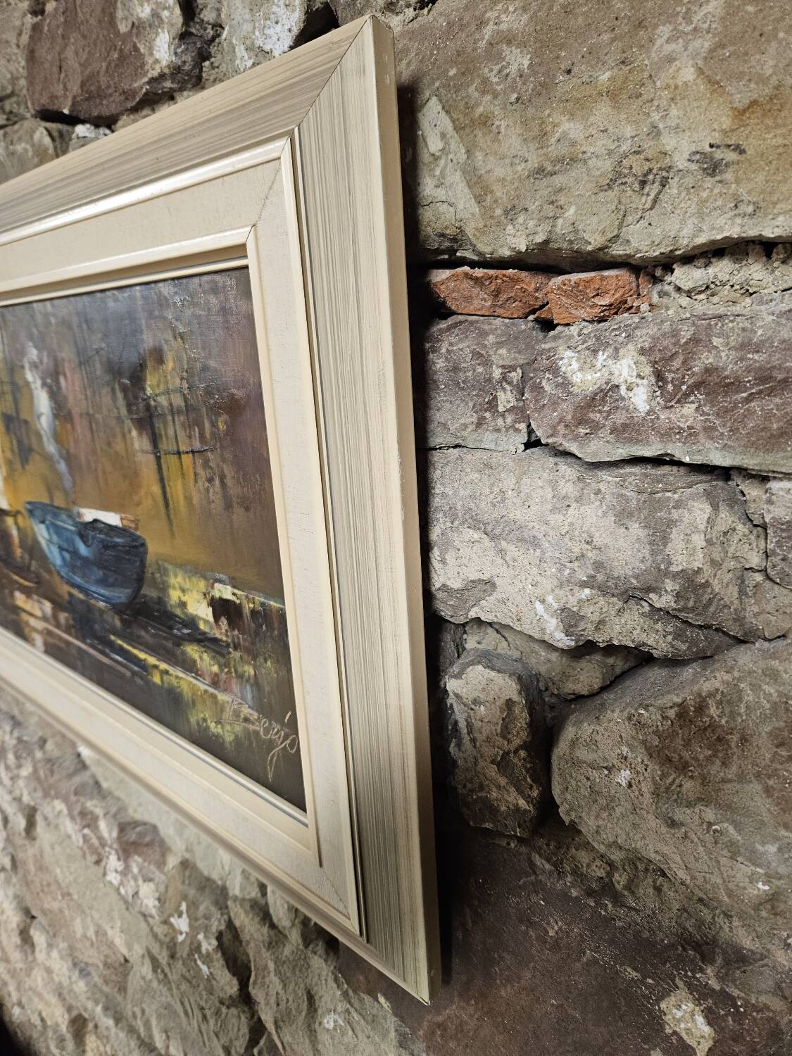 Tableau peinture nature morte, 1970