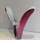 Vase coquille en verre multicolore signé Flygsfors, 1956