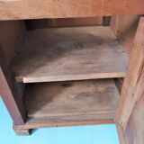 Small solid oak chest