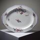 Plat de service Bernardaud porcelaine de Limoges décor floral années 20-50