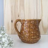 Ceramic pitcher Sarreguemines