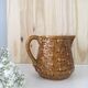 Ceramic pitcher Sarreguemines