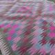 Vintage Turkish hallway rug 119x289 cm