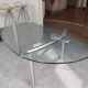 Extendable glass table for 6/8 people Policheto Hoccia