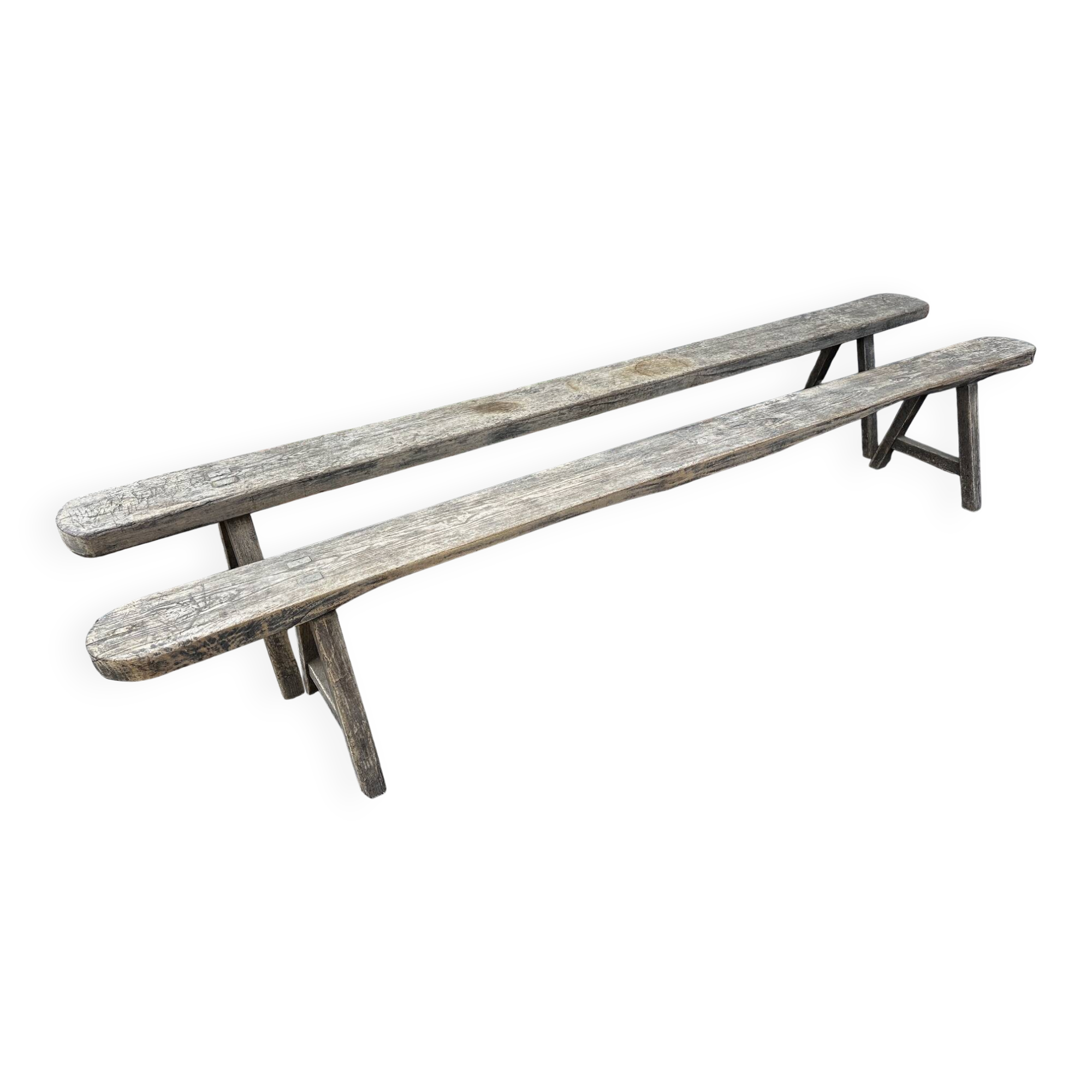 Paire de bancs