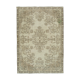 Handwoven antique anatolian beige carpet 205 cm x 286 cm