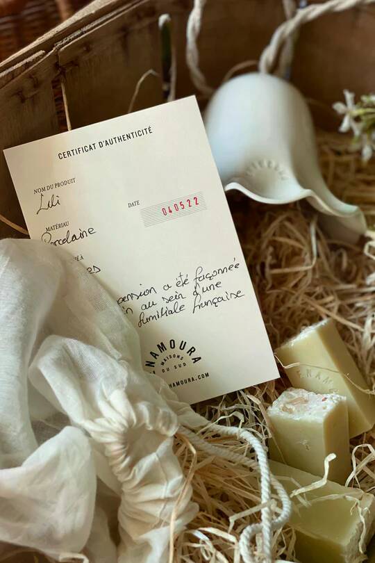 LILI - Enameled Porcelain - Pendant Light