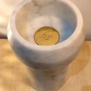 Octans marble candle holder from Ooumm