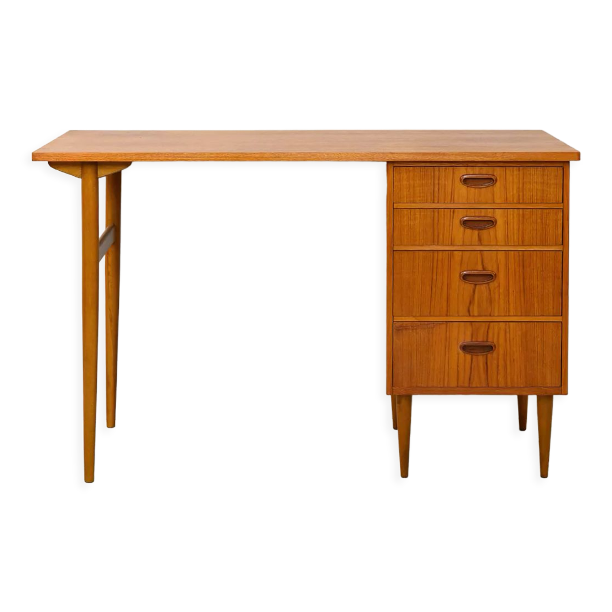 Scandinavian modernism 1960s desk