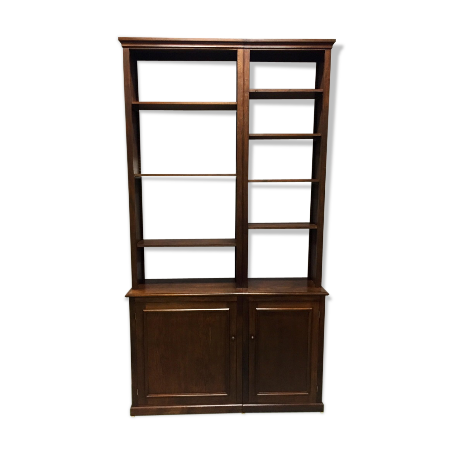 The 1940s oak bookcase