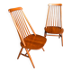 Elegant lounge chairs, 1955, set of 2