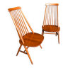 Paire de chaises, 1955, set de 2