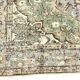 5x9 Sage Green Vintage Oriental Madallion Carpet, 169x280Cm