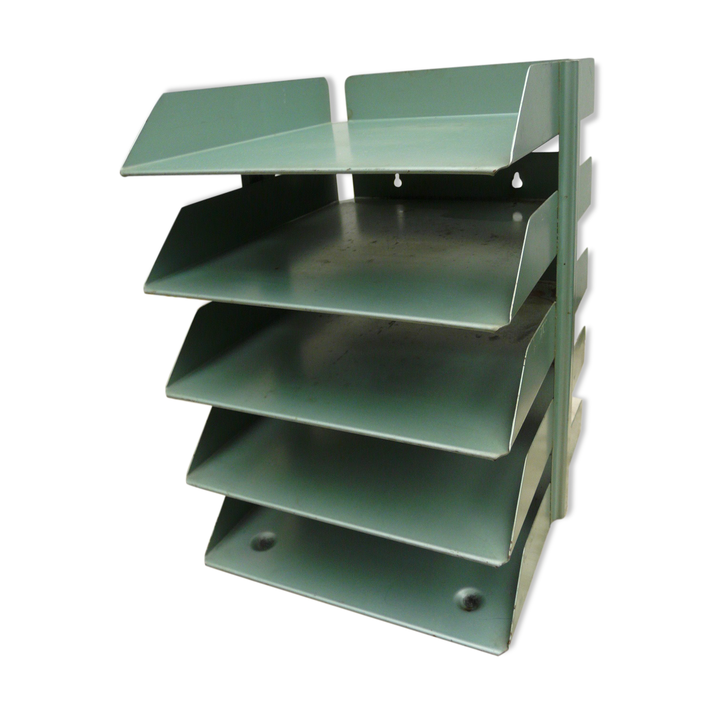 Mail sorter range mail metal industrial vintage small shelves 60-70