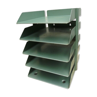 Mail sorter range mail metal industrial vintage small shelves 60-70