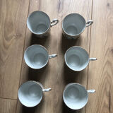 Lot de 6 tasses anciennes