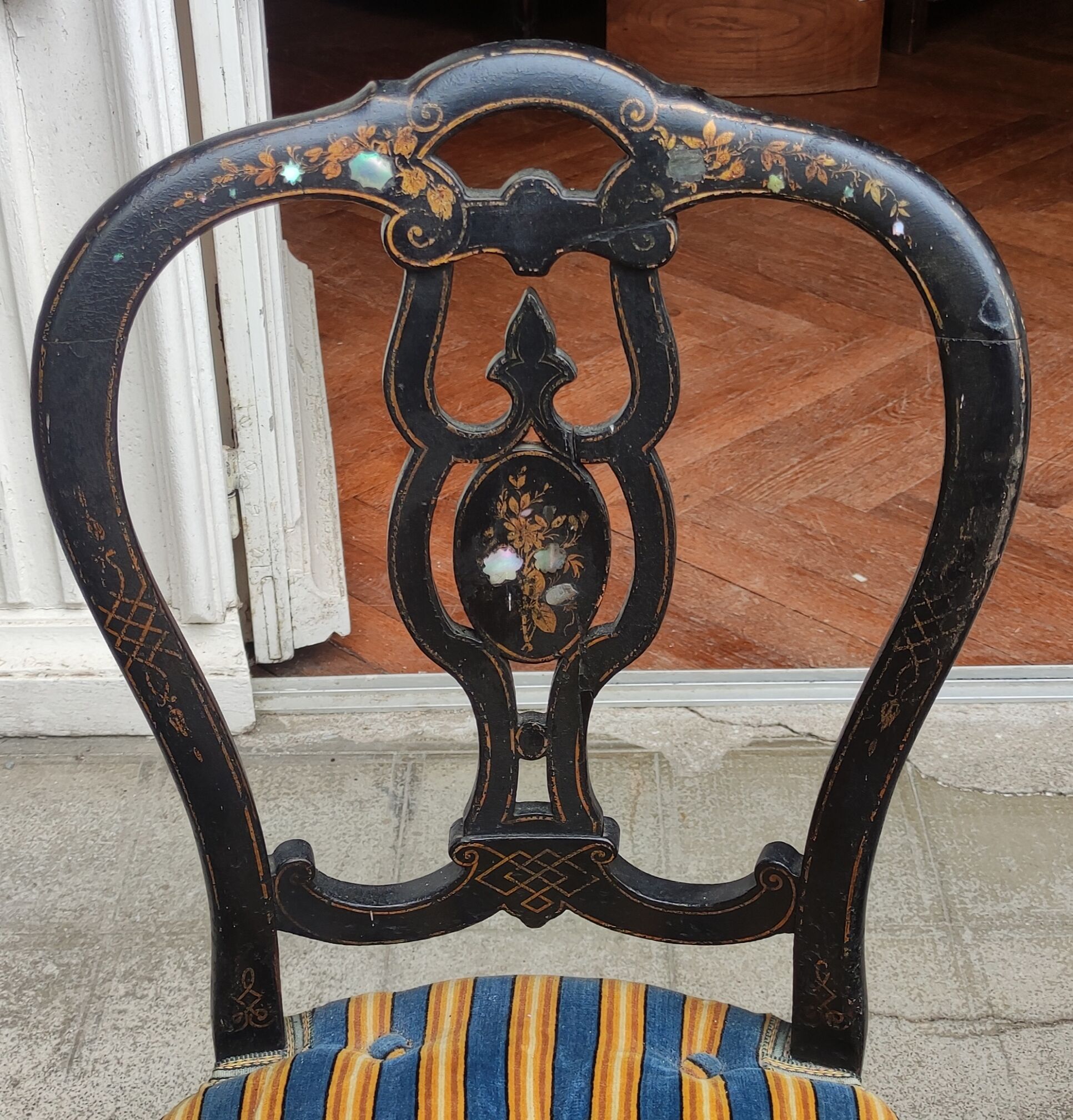 4 Napoleon III chairs