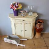 Small narrow flower cabinet for extra storage