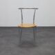 Ensemble rare de 4 chaises de salle à manger postmodernes par Segis, Italie, années 1990.