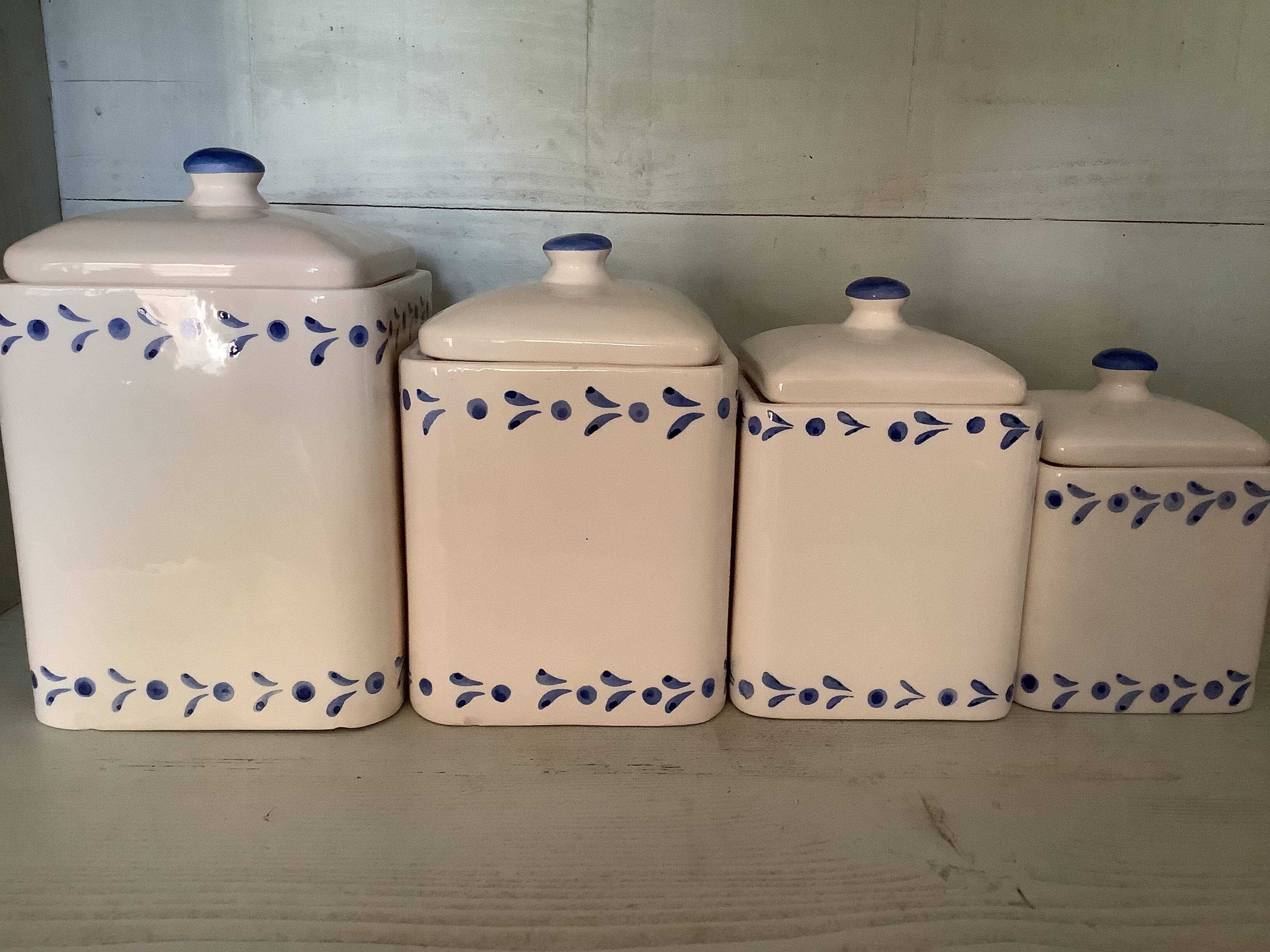 Earthenware spice boxes