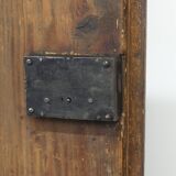 Armoire de mariée peinte d'art populaire