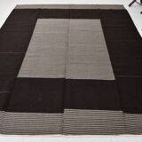 8x9 Shades Of Gray & Black Modern Turkish Rug, 242x278Cm SK 2367