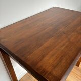 Solid wood children's desk with cane drawer