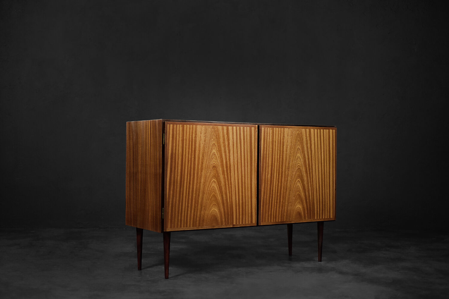 Vintage Mid-Century Scandinavian Modern Mahogany Cabinet Model 4 by Gunni Omann