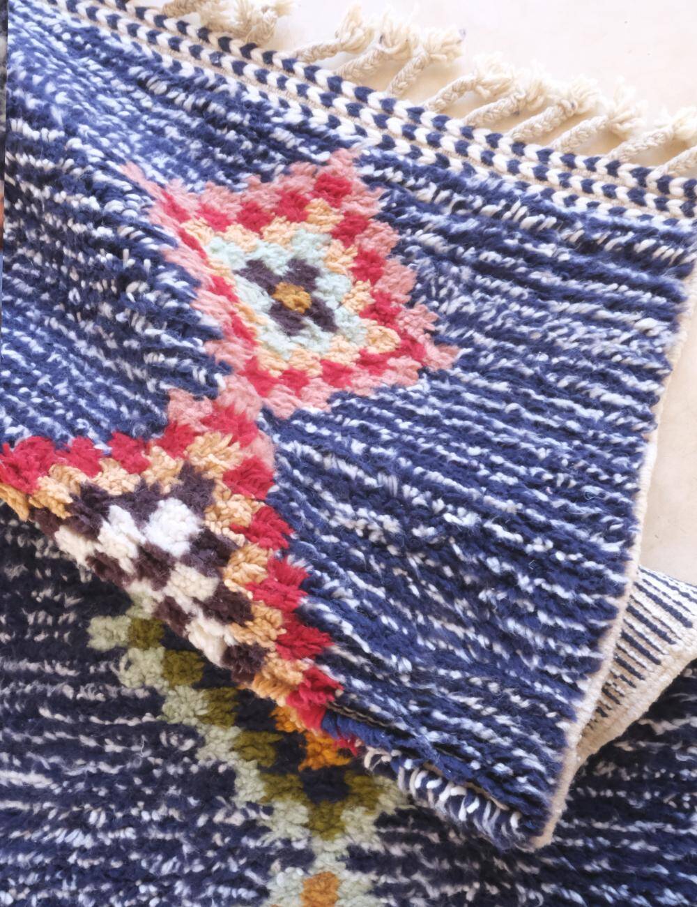 Colorful Berber Rug - 270 x 227 cm