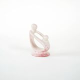 Abstract sculpture of a figure with a child, Danish design, 1980s, made in