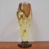 Mid-century Art Glass Vase,Chribska,1960's.