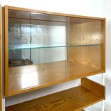 Wall system / modular cabinet with table, František Jirák