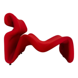 Chauffeuse et repose-pieds Etcetera par Jan Ekselius, Suède, vers 1970
