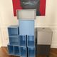 12 modular shelving caissons Cubit