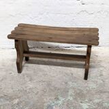 Small wooden stool / footrest