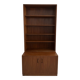 Vintage mid century modern bookcase Scandinavian style
