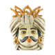 Male beige crown vase