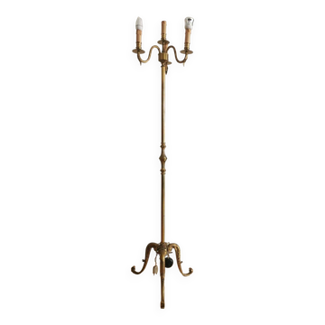 Lampadaire vintage ancien lampe sur pied