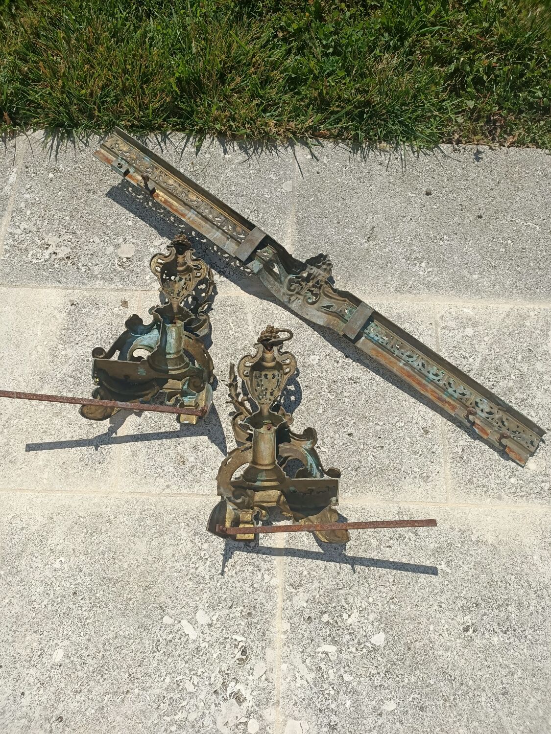 Napoleon lll fireplace bar