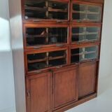 English display mahogany cabinet around 1910