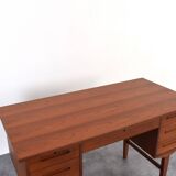Mid-Century Danish Teak Executive Desk, 1960s.